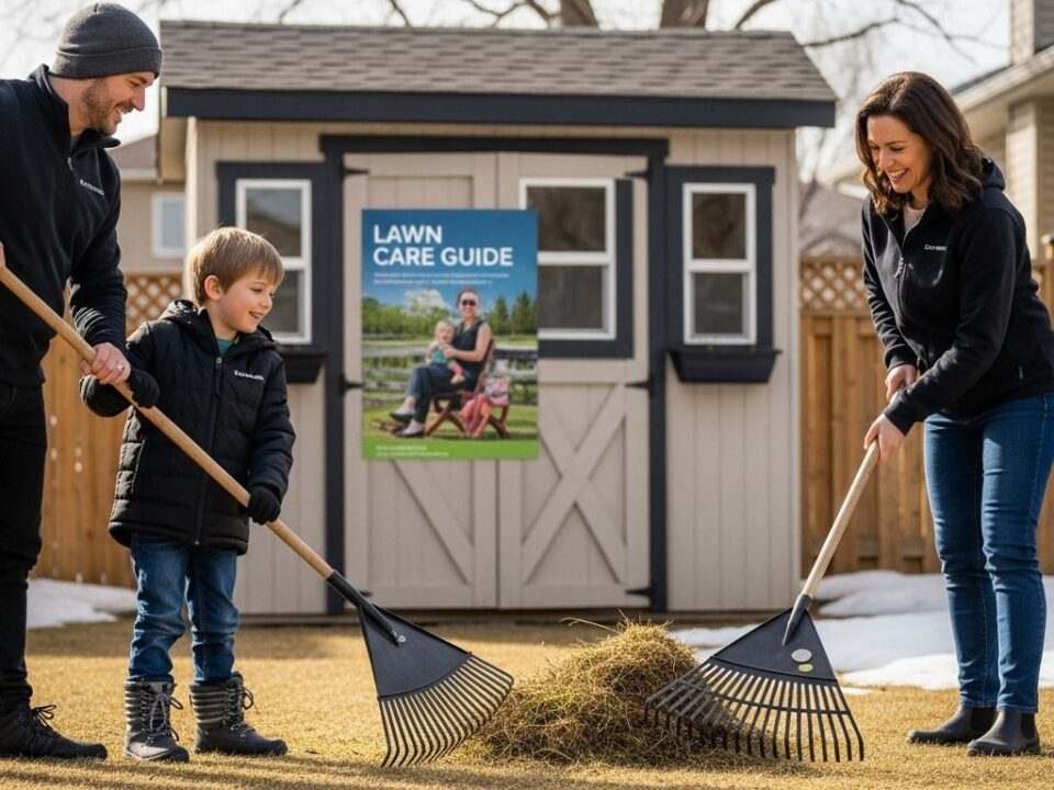 spring lawn care Calgary