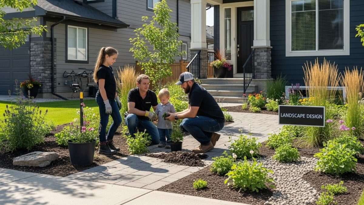 sustainable landscape design Calgary
