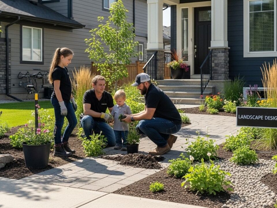 sustainable landscape design Calgary
