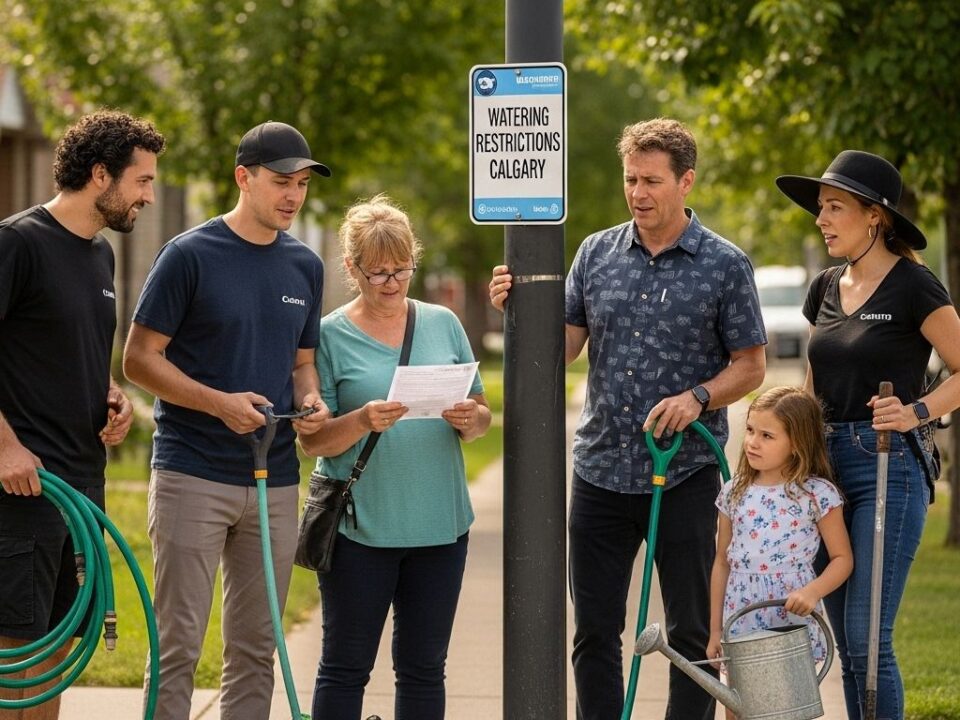 watering restrictions Calgary residential