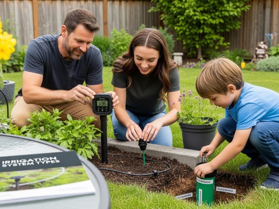 irrigation system types Calgary