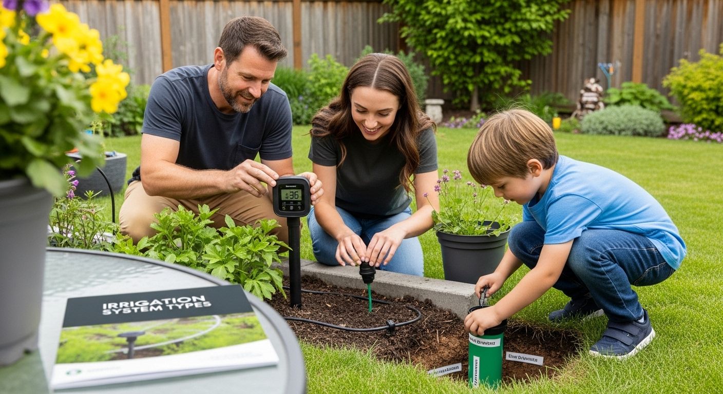 irrigation system types Calgary