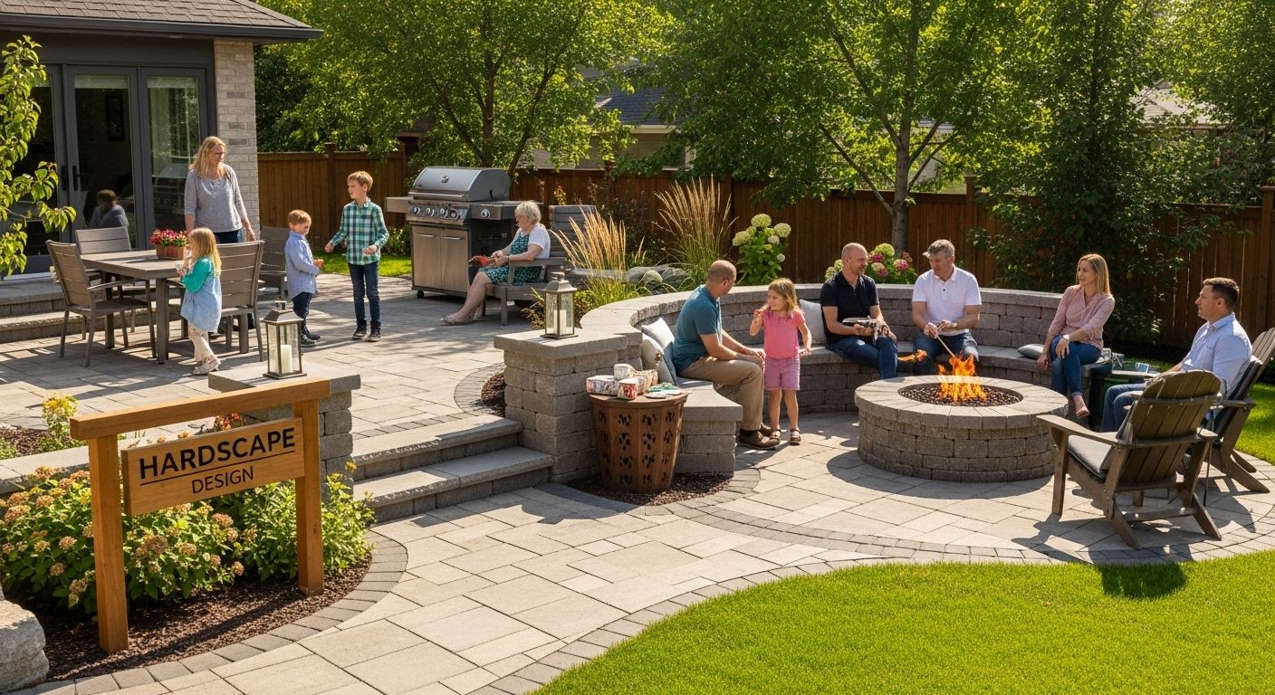 Calgary hardscape design