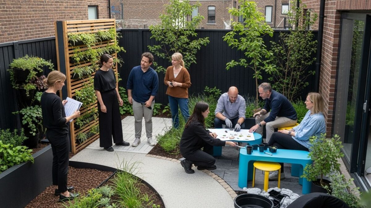 landscape design, small space gardening, backyard planning