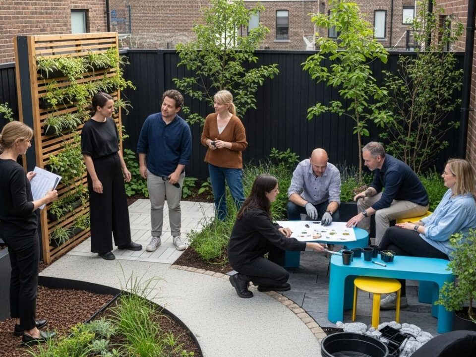 landscape design, small space gardening, backyard planning