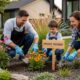 drought tolerant landscaping Calgary family