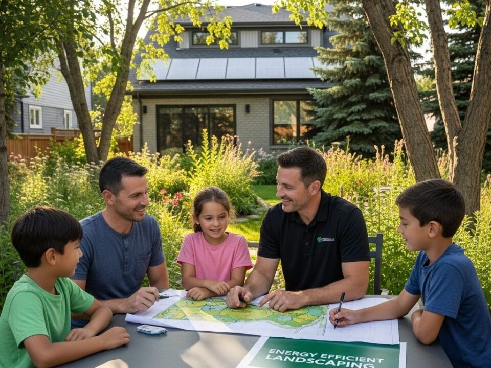 energy efficient landscaping family