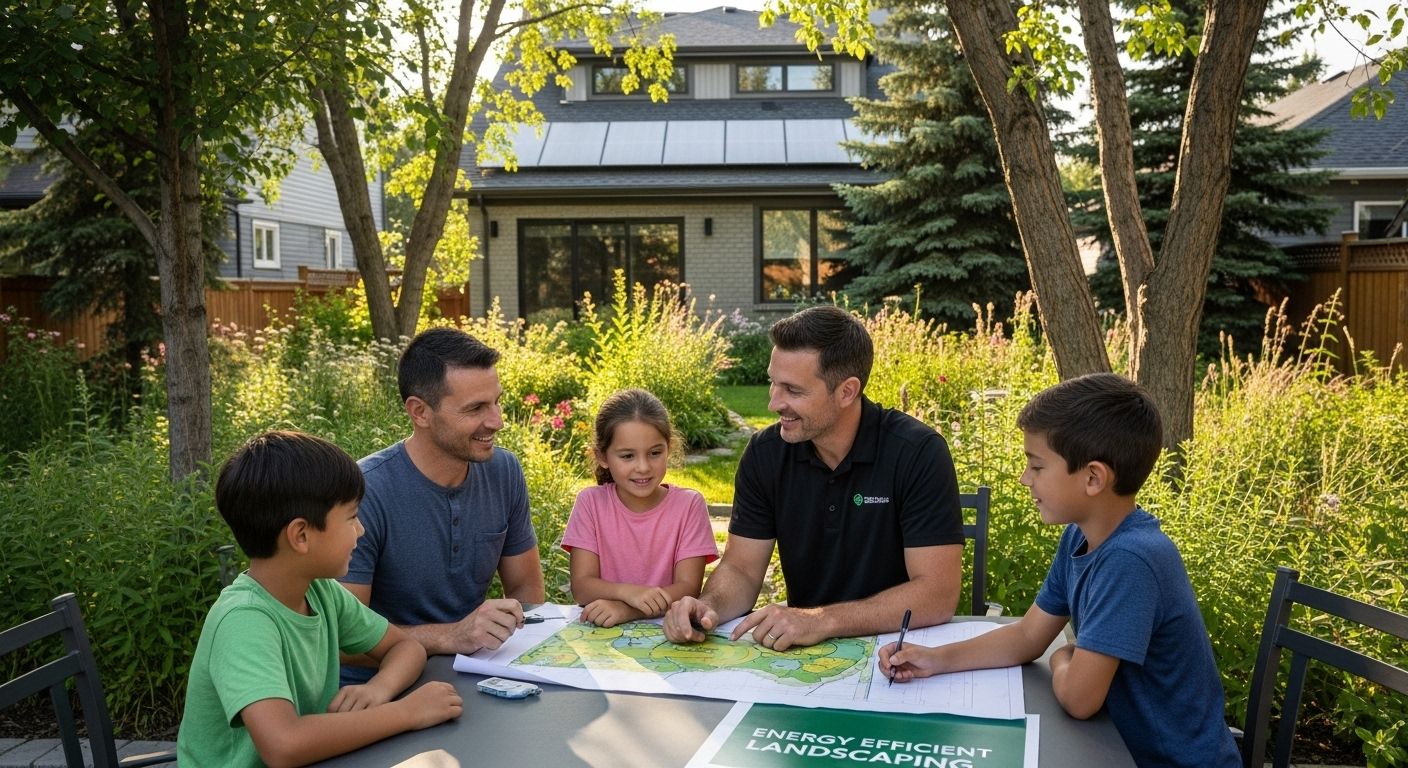 energy efficient landscaping family