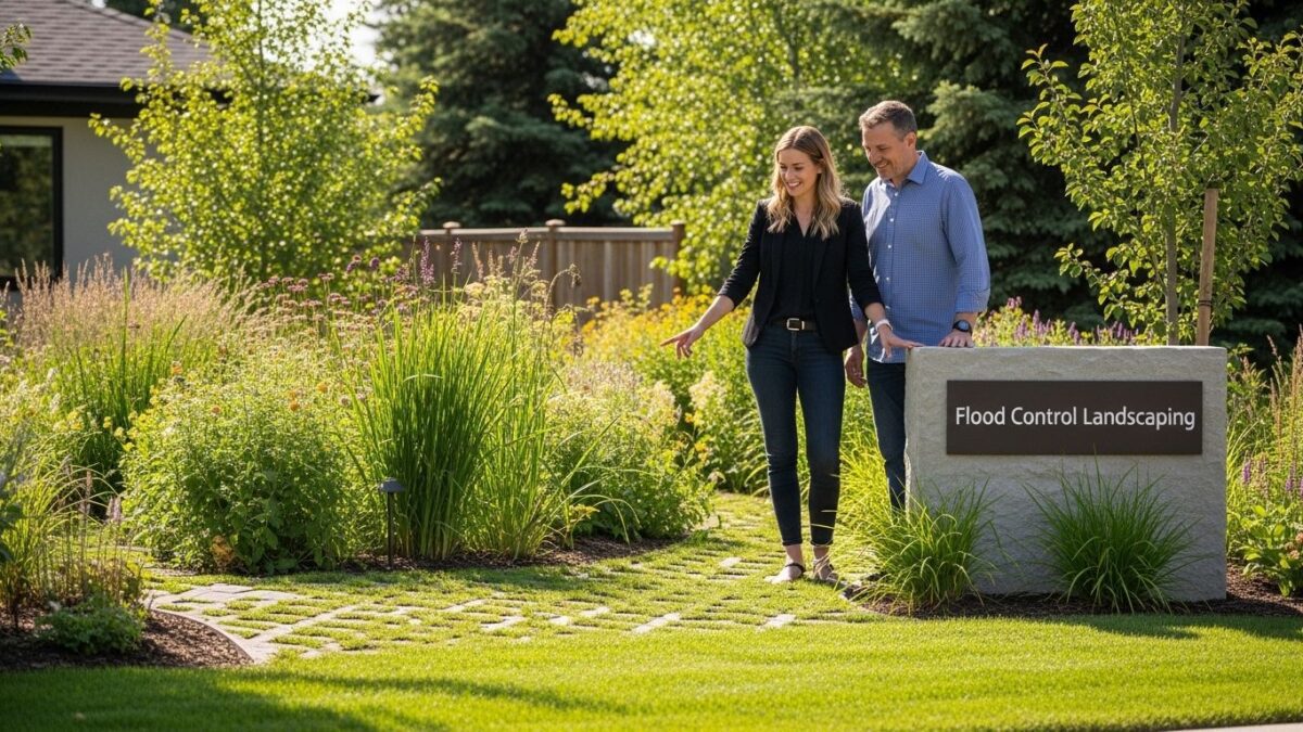 flood control landscaping