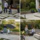modern hardscape, outdoor living, sustainable landscaping
