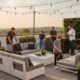 modern patio design, outdoor living, homeowners