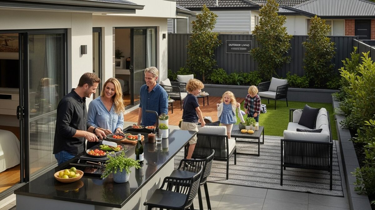 designing outdoor living spaces