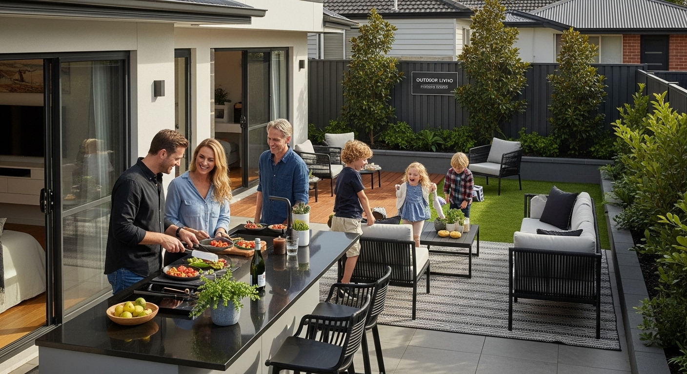 designing outdoor living spaces